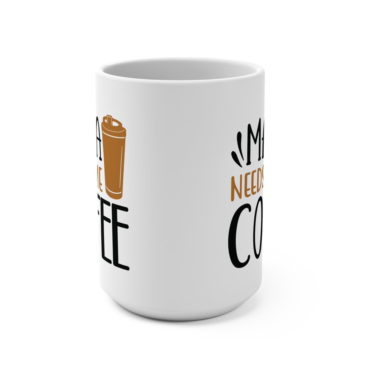Mama Needs Some Coffee Mug Funny Mom Life Coffee Cup Gift for Tired Moms Mother's Day Mug New Mom Gift Ceramic Mug Cute Relatable Drinkware
