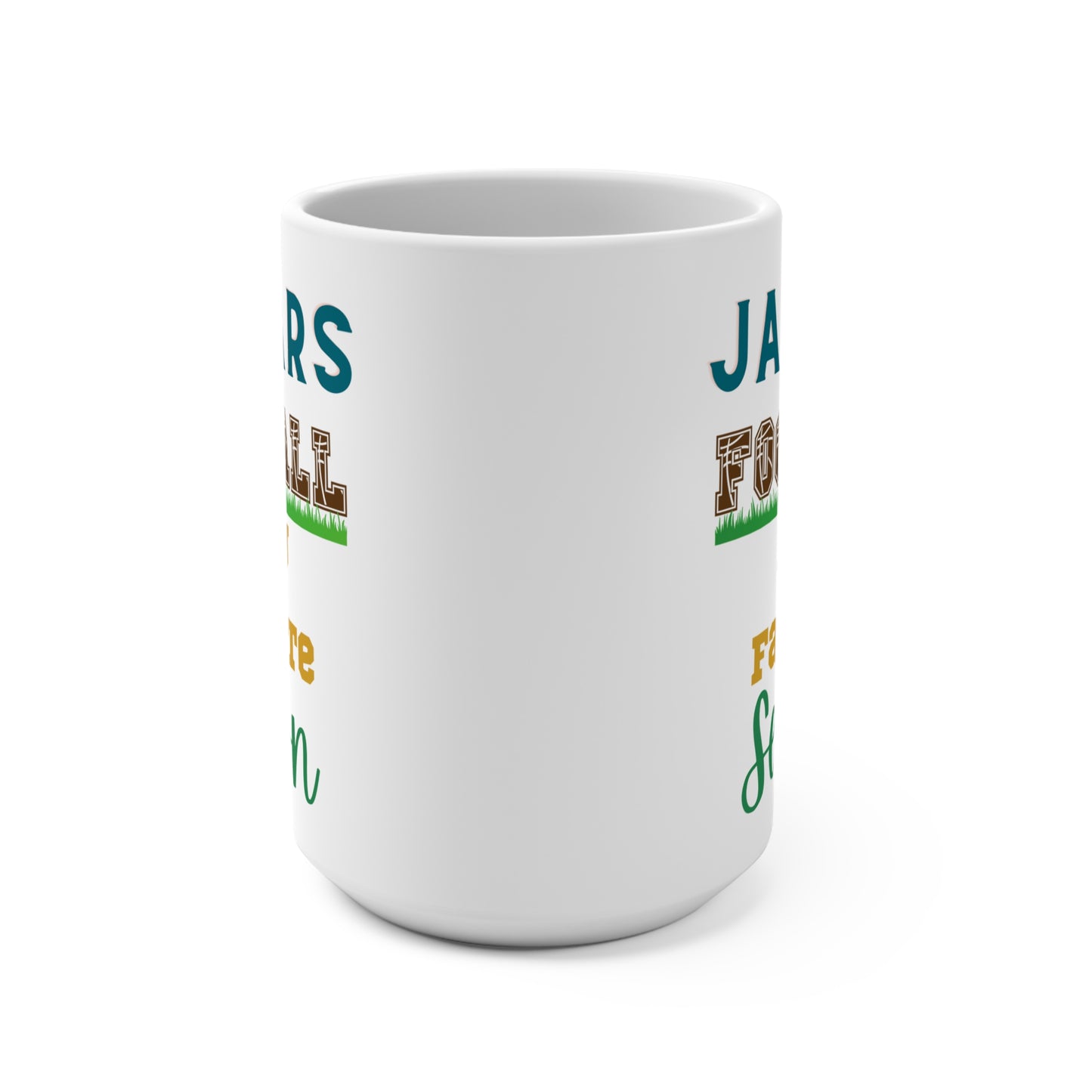 Jaguars Football Is My Favorite Season Mug Funny Jacksonville Fan Gift for NFL Lovers Game Day Coffee or Fall Tailgate Cup