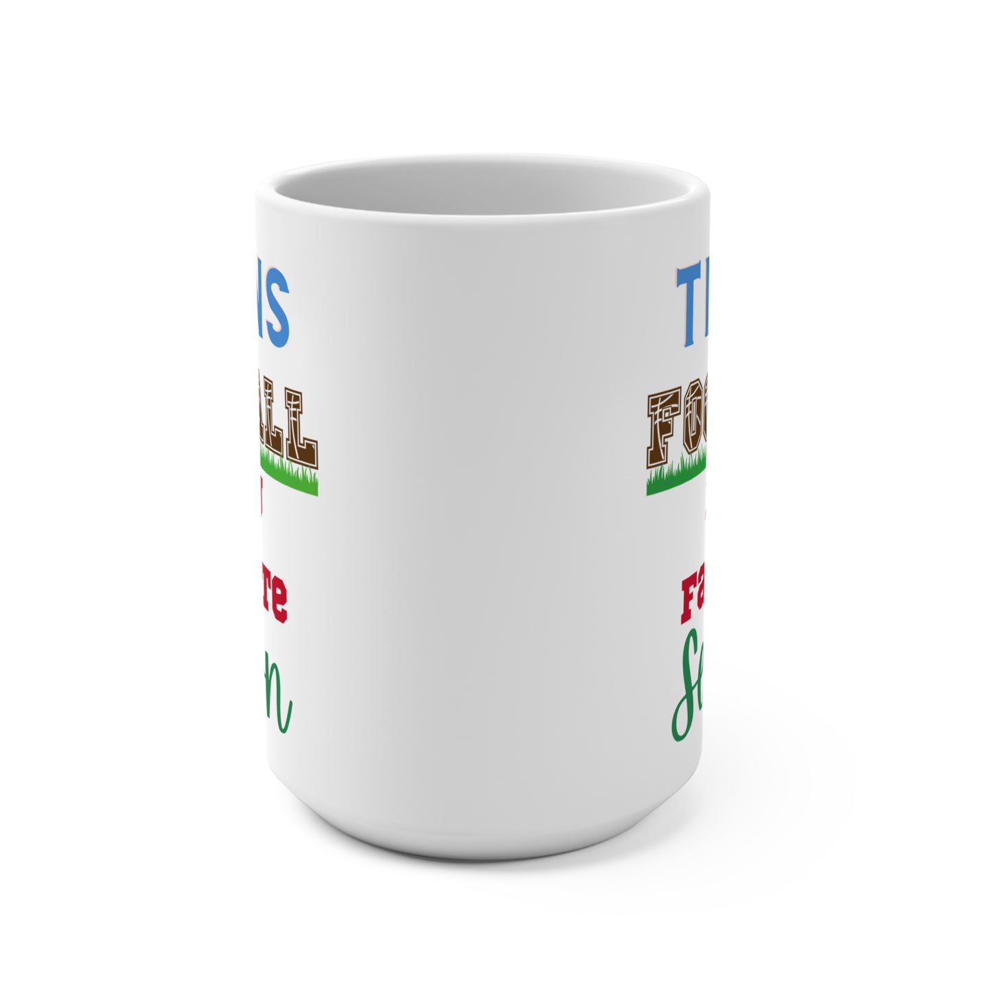 Titans Football Is My Favorite Season Mug Funny Tennessee Fan Gift for NFL Lovers Game Day Coffee or Fall Tailgate Cup