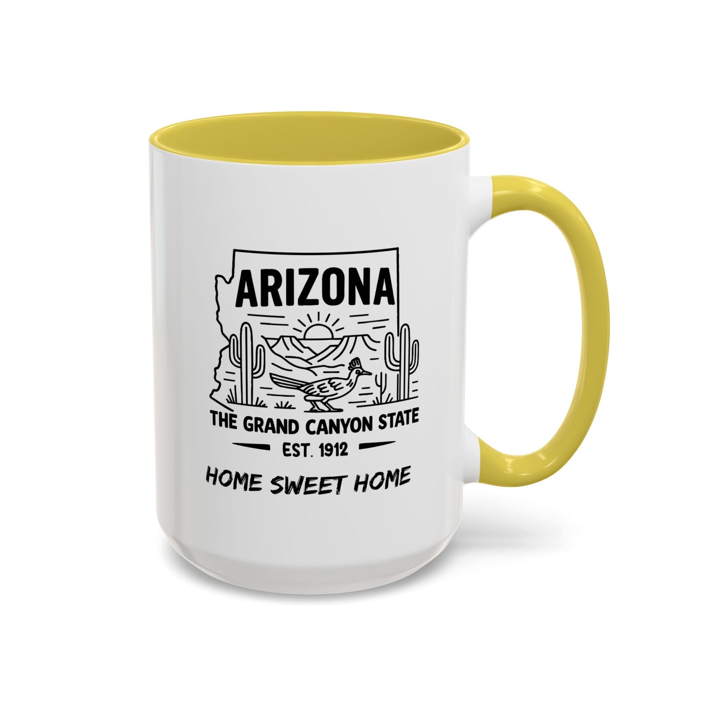 Arizona Home Sweet Home Mug State Pride Coffee Cup with Color Options Gift for Locals Travelers Housewarming Coffee Lover
