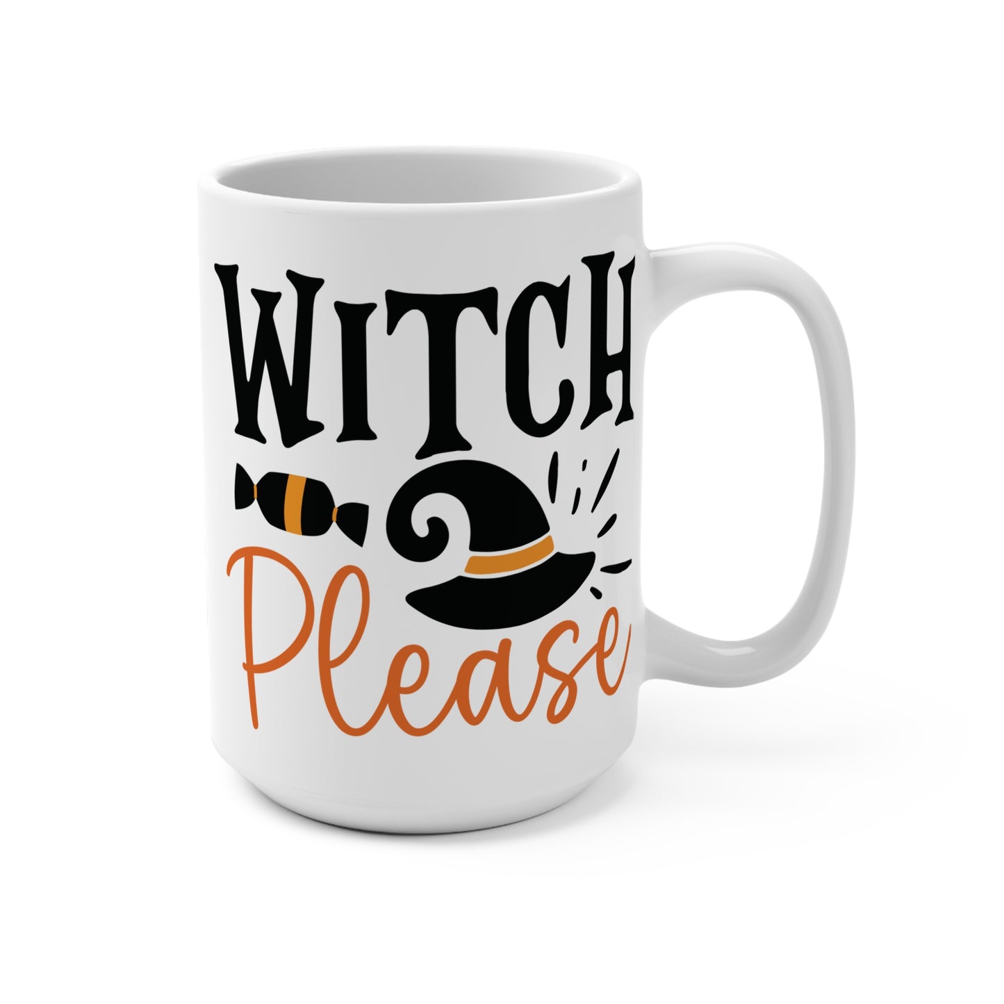 Witch Please Mug Funny Halloween Coffee Cup Sassy Witchy Gift for Her Fall Spooky Season Ceramic Mug Gothic Humor Drinkware Magic Vibes
