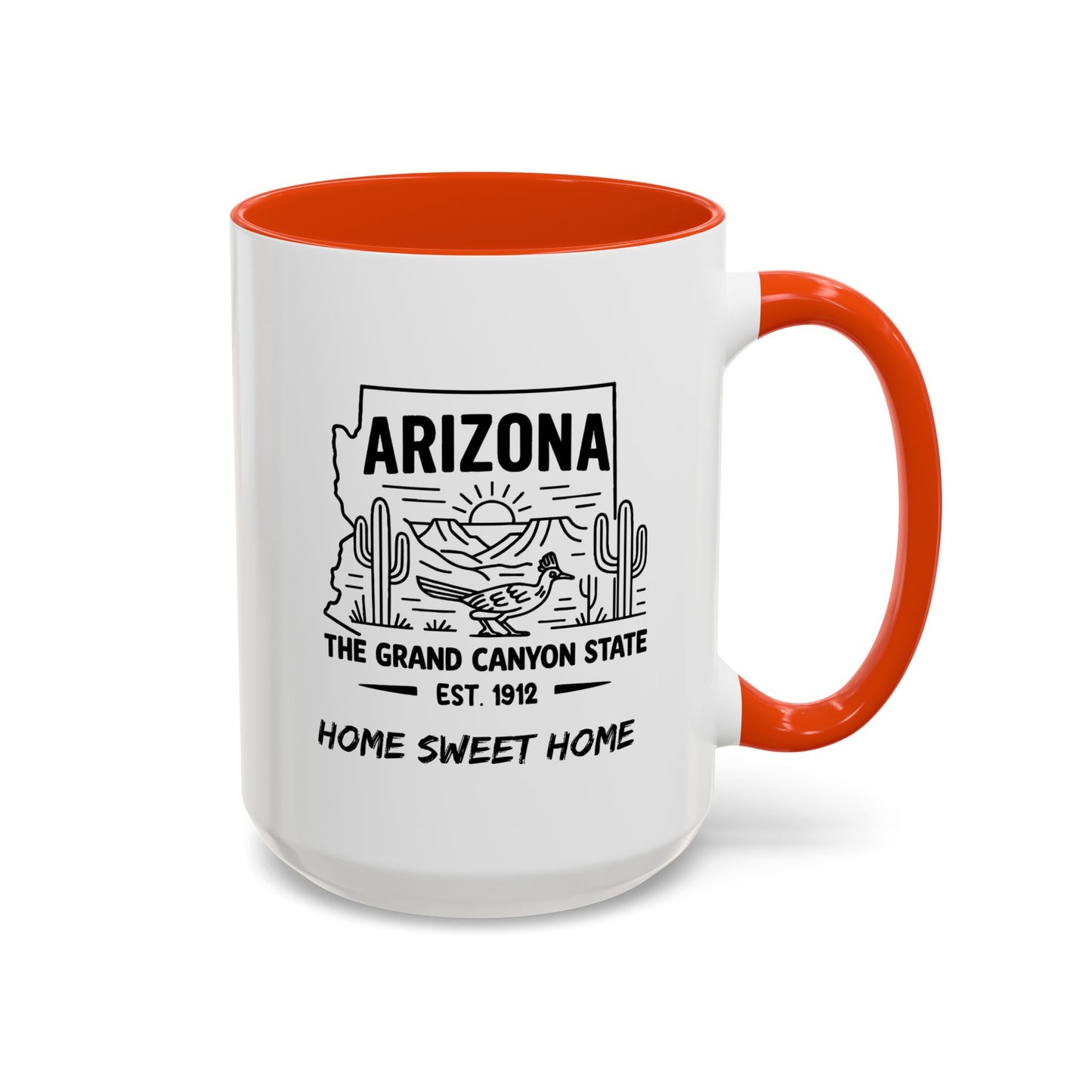 Arizona Home Sweet Home Mug State Pride Coffee Cup with Color Options Gift for Locals Travelers Housewarming Coffee Lover