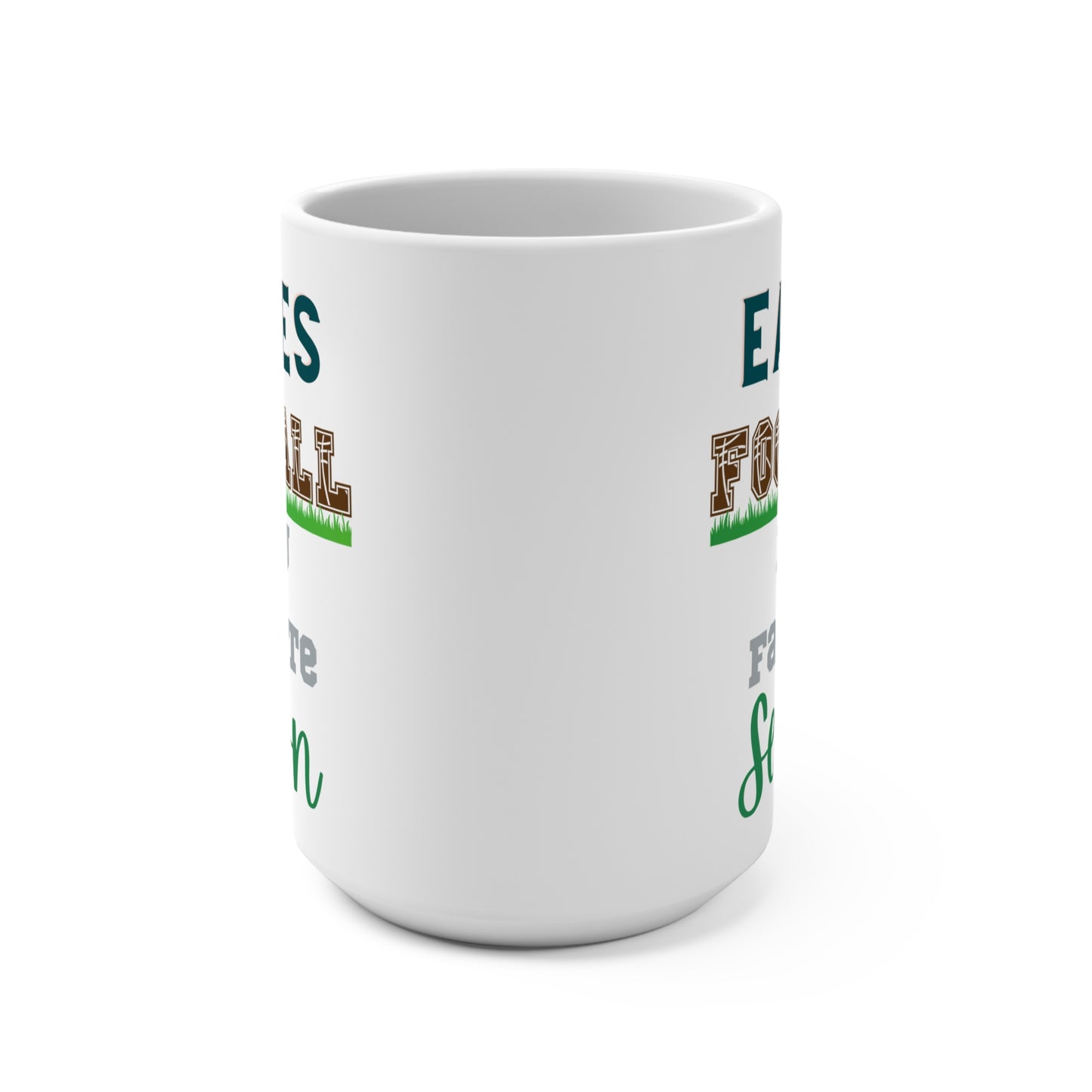 Eagles Football Is My Favorite Season Mug Funny Philadelphia Fan Gift for NFL Lovers Game Day Coffee Cup or Fall Tailgate Vibes