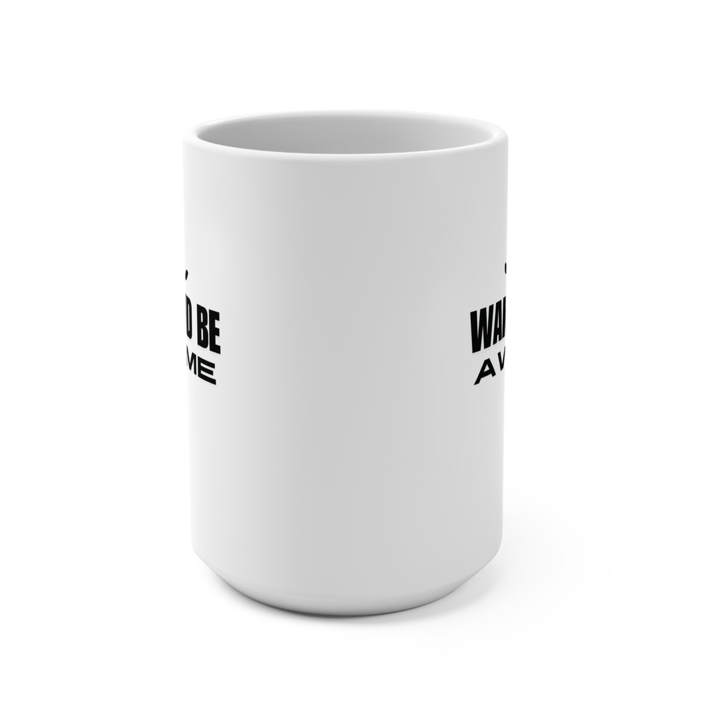Wake Up and Be Awesome Coffee Mug Motivational Morning Quote Cup Positive Vibes Gift for Work Home Office Tea or Cocoa