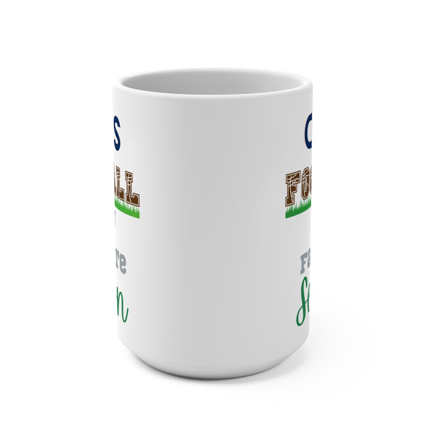 Colts Football Is My Favorite Season Mug Funny Indianapolis Fan Gift for NFL Lovers Game Day Coffee or Fall Tailgate Cup