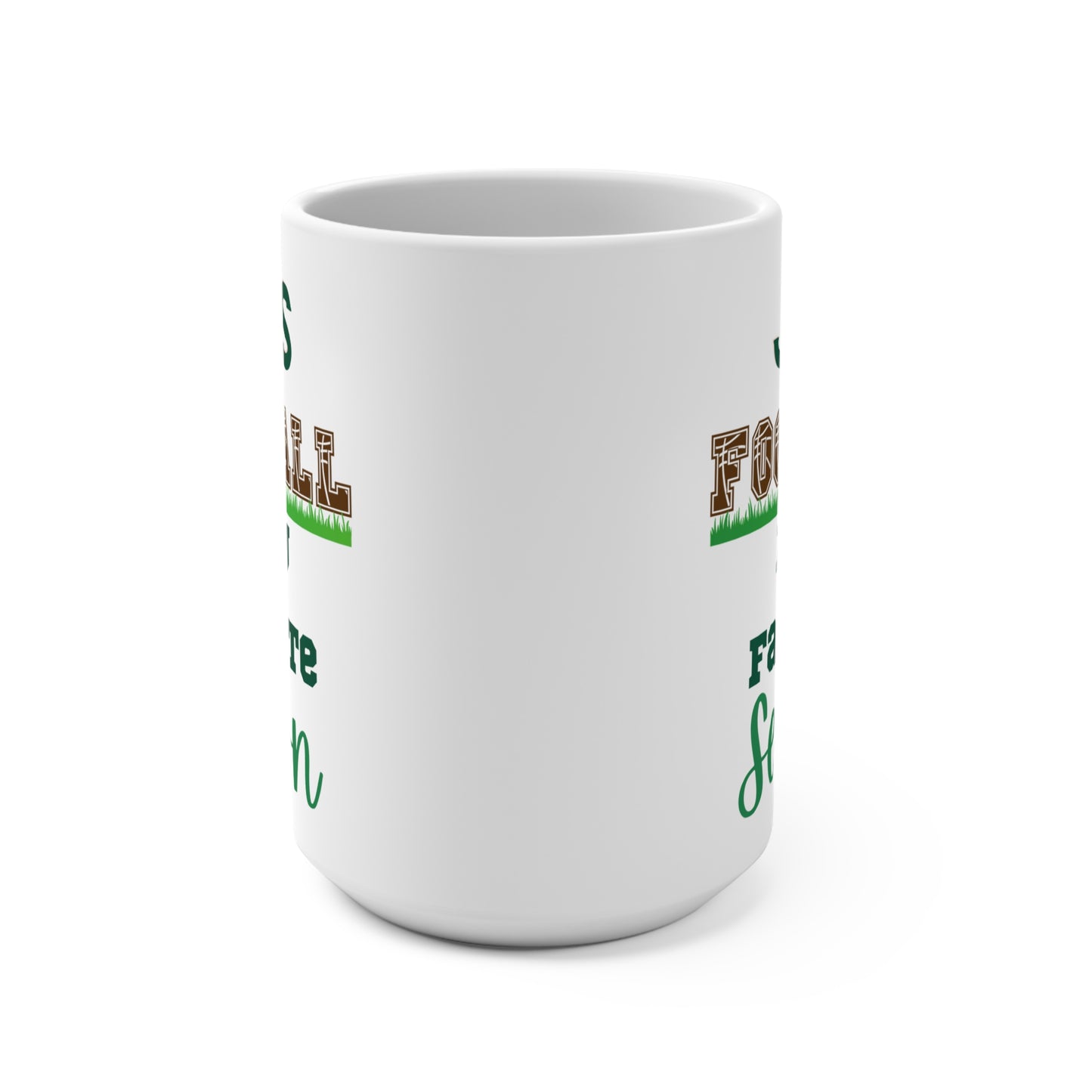 Jets Football Is My Favorite Season Mug Funny New York Fan Gift for NFL Lovers Game Day Coffee Cup or Fall Tailgate Vibes