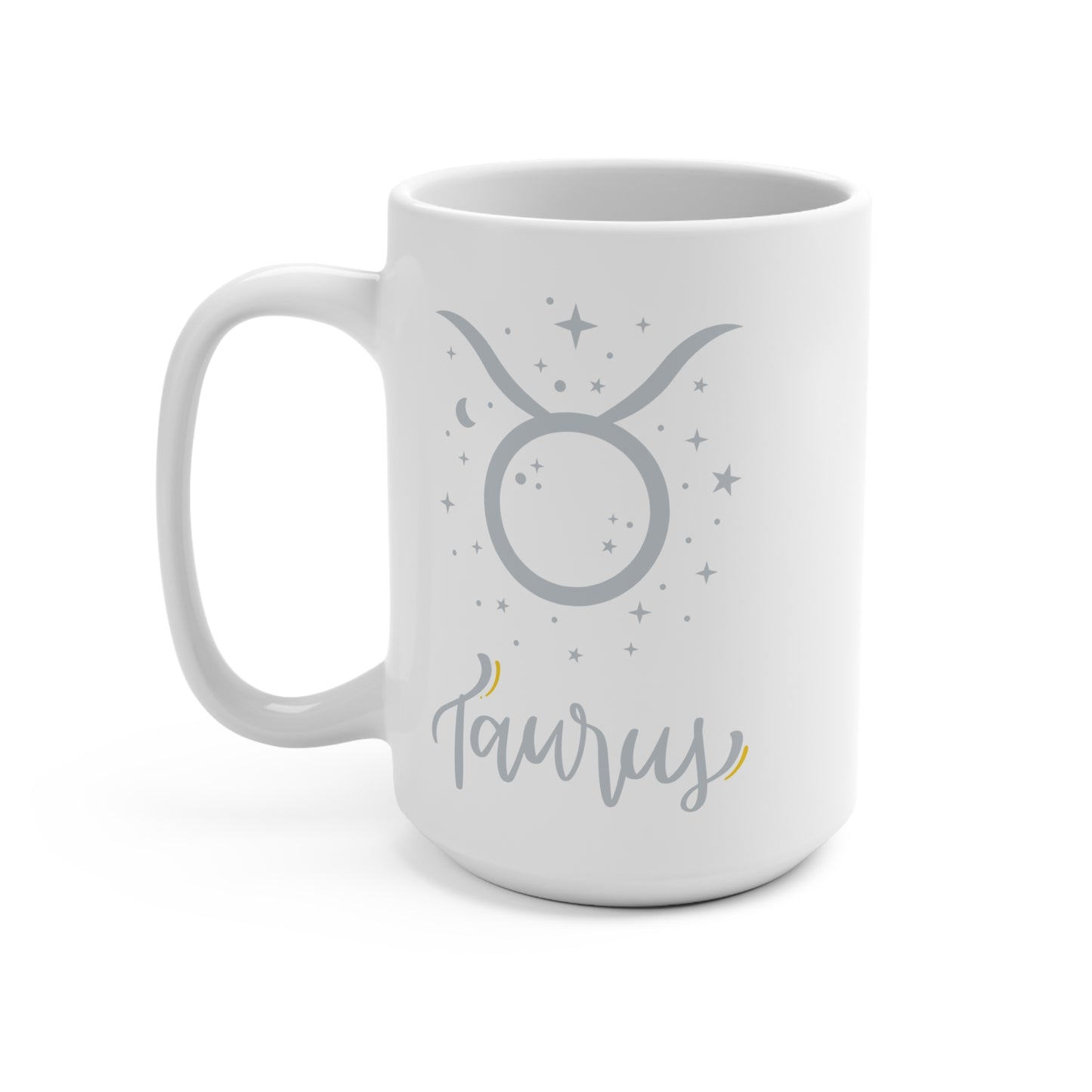 ♉ Taurus Zodiac Mug – Astrology Gift for Taurus Sign – Celestial Coffee Cup for May Birthday – Earthy Taurus Star Sign Mug