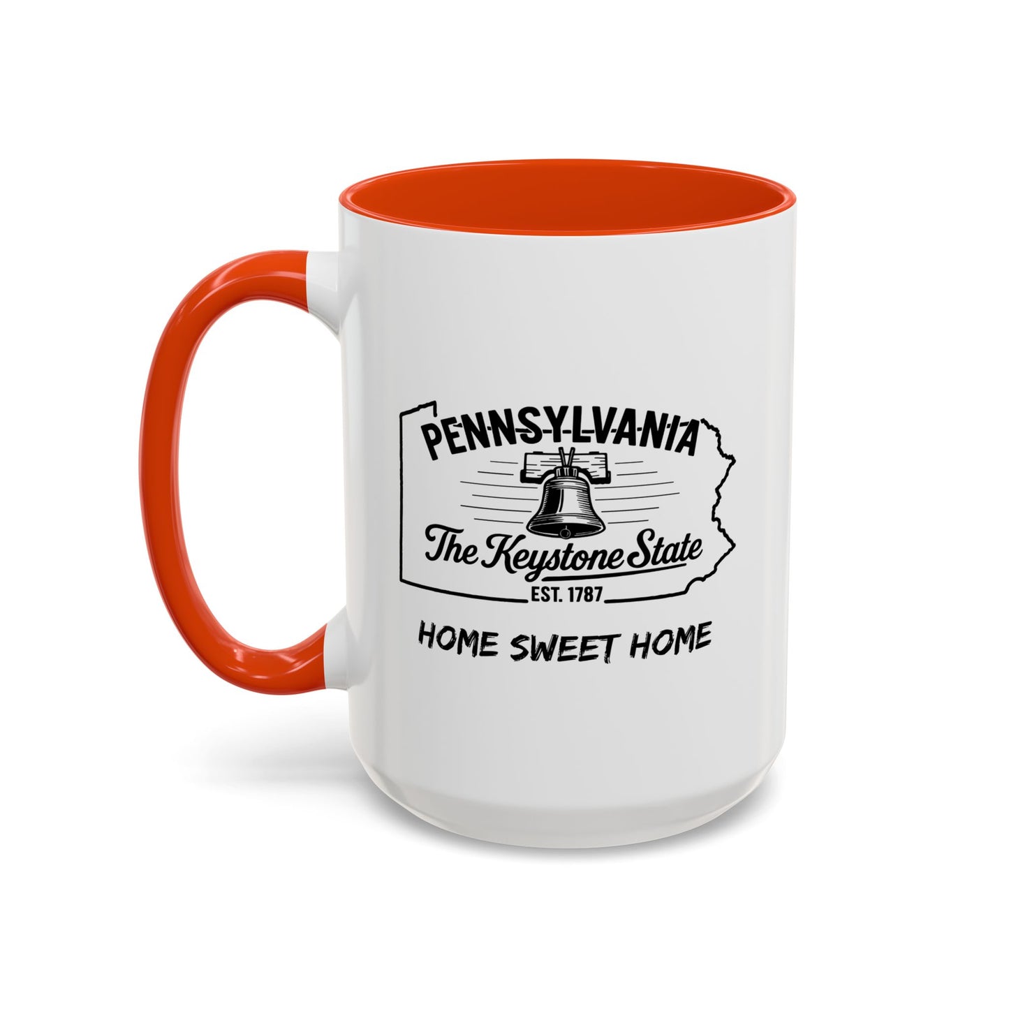 Pennsylvania Home Sweet Home Mug State Pride Coffee Cup with Color Options Gift for Locals Travelers Housewarming Coffee Lover