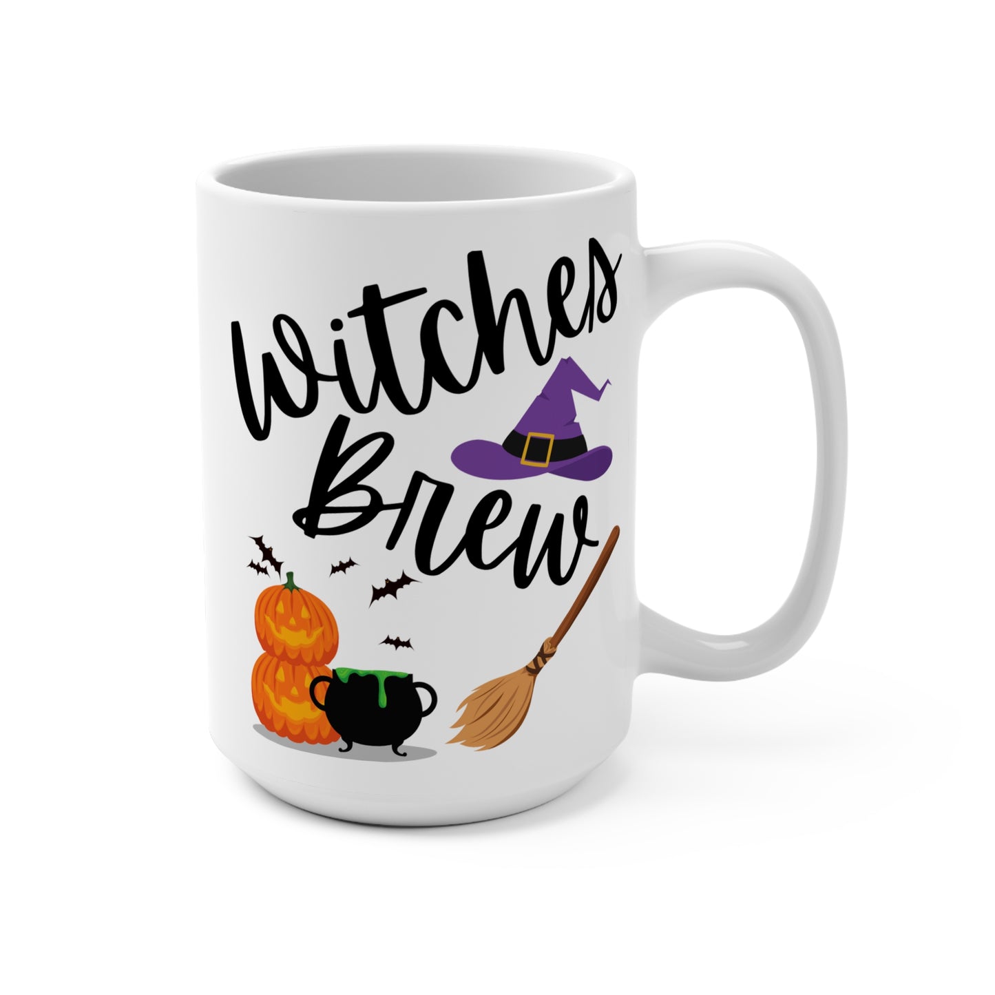 Witches Brew Mug Cute Halloween Coffee Cup Witchy Fall Gift for Spooky Season Lovers Magic Morning Tea or Potion Drinkers