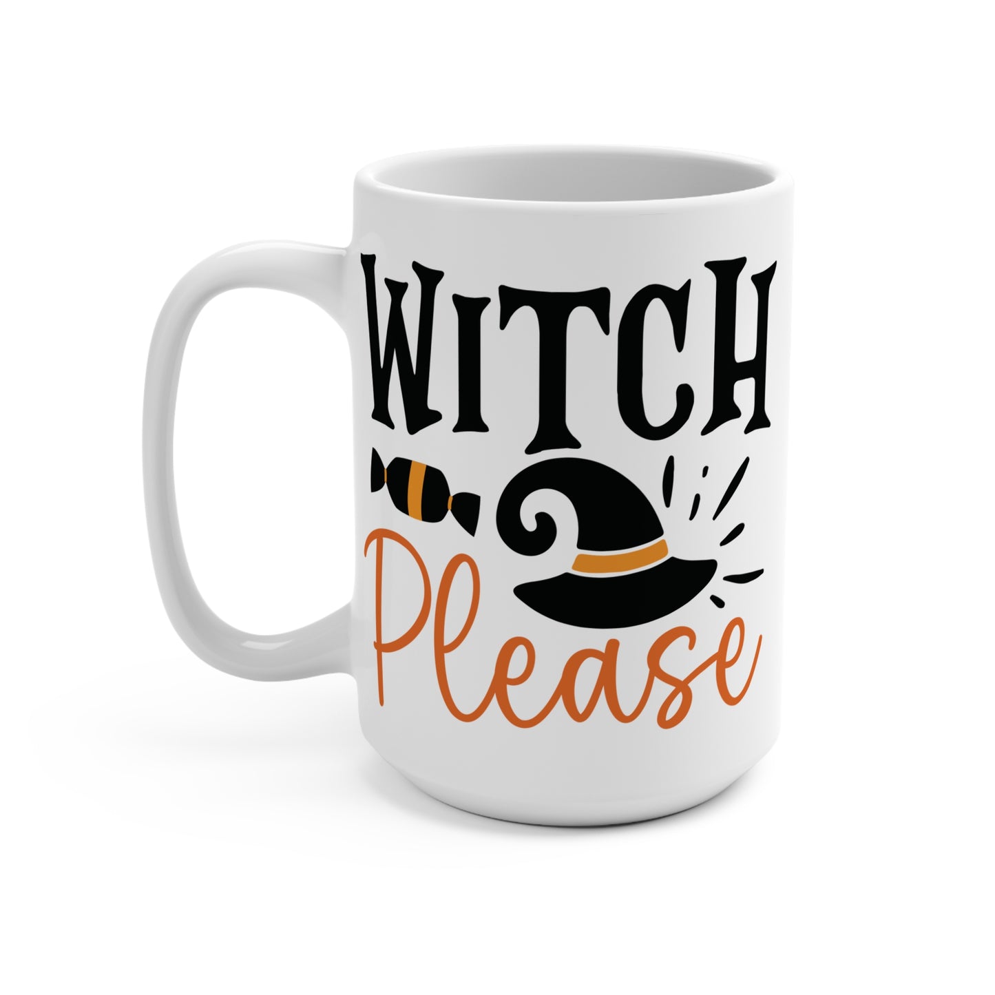 Witch Please Mug Funny Halloween Coffee Cup Sassy Witchy Gift for Her Fall Spooky Season Ceramic Mug Gothic Humor Drinkware Magic Vibes