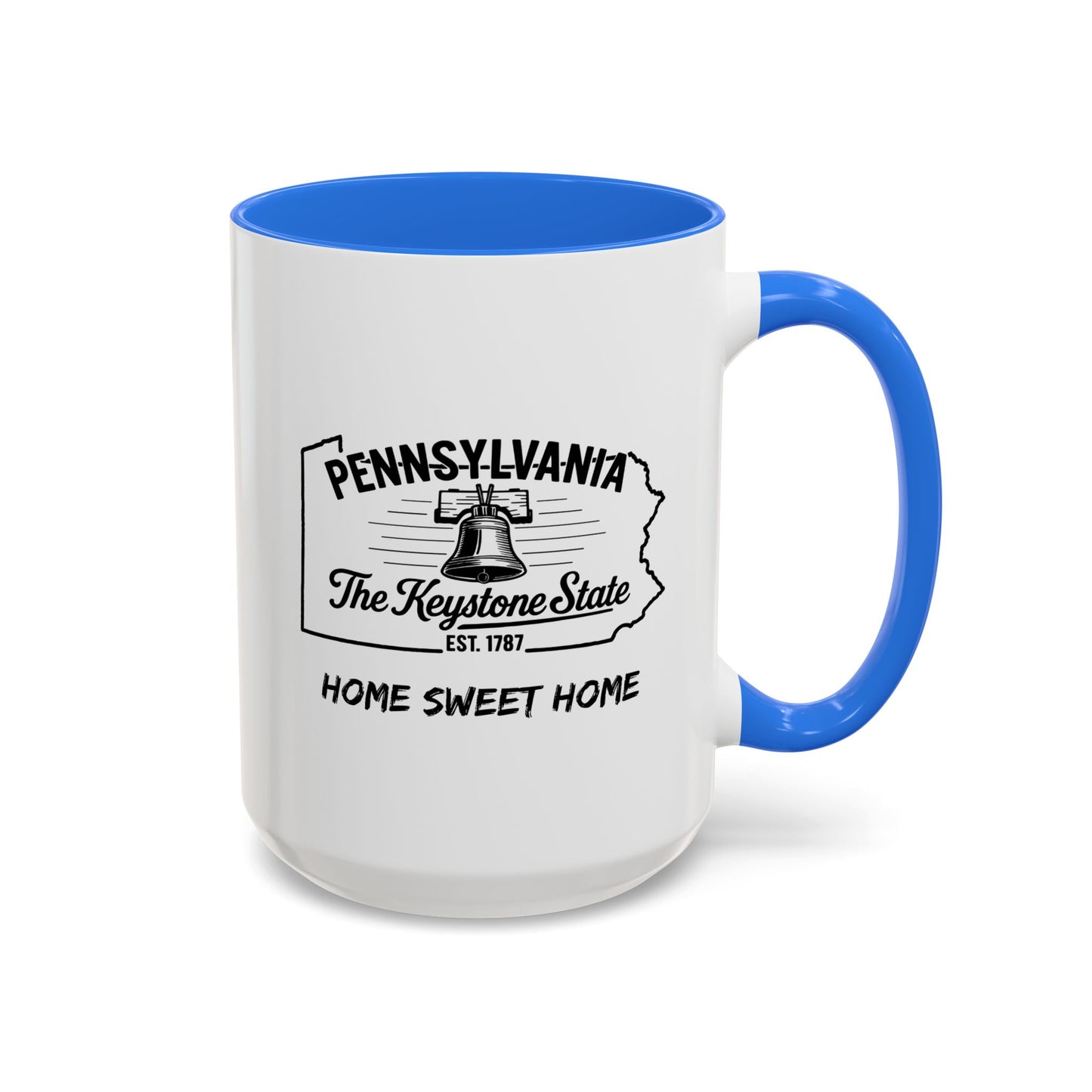 Pennsylvania Home Sweet Home Mug State Pride Coffee Cup with Color Options Gift for Locals Travelers Housewarming Coffee Lover
