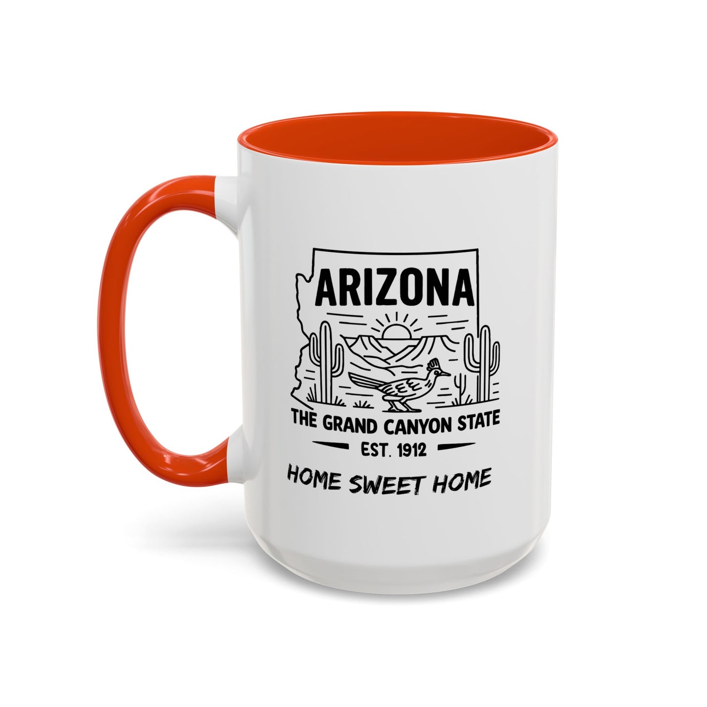 Arizona Home Sweet Home Mug State Pride Coffee Cup with Color Options Gift for Locals Travelers Housewarming Coffee Lover