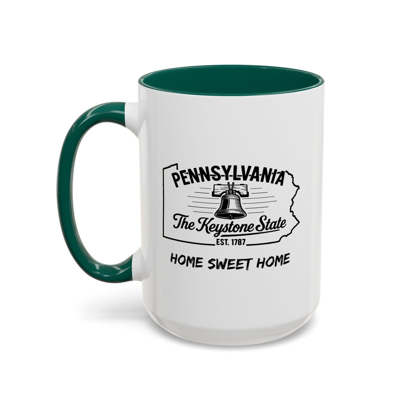 Pennsylvania Home Sweet Home Mug State Pride Coffee Cup with Color Options Gift for Locals Travelers Housewarming Coffee Lover