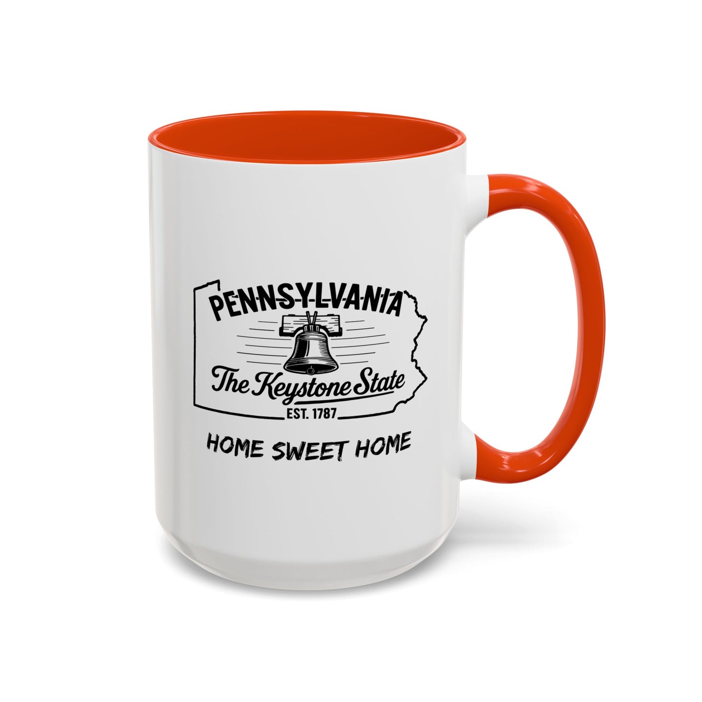 Pennsylvania Home Sweet Home Mug State Pride Coffee Cup with Color Options Gift for Locals Travelers Housewarming Coffee Lover