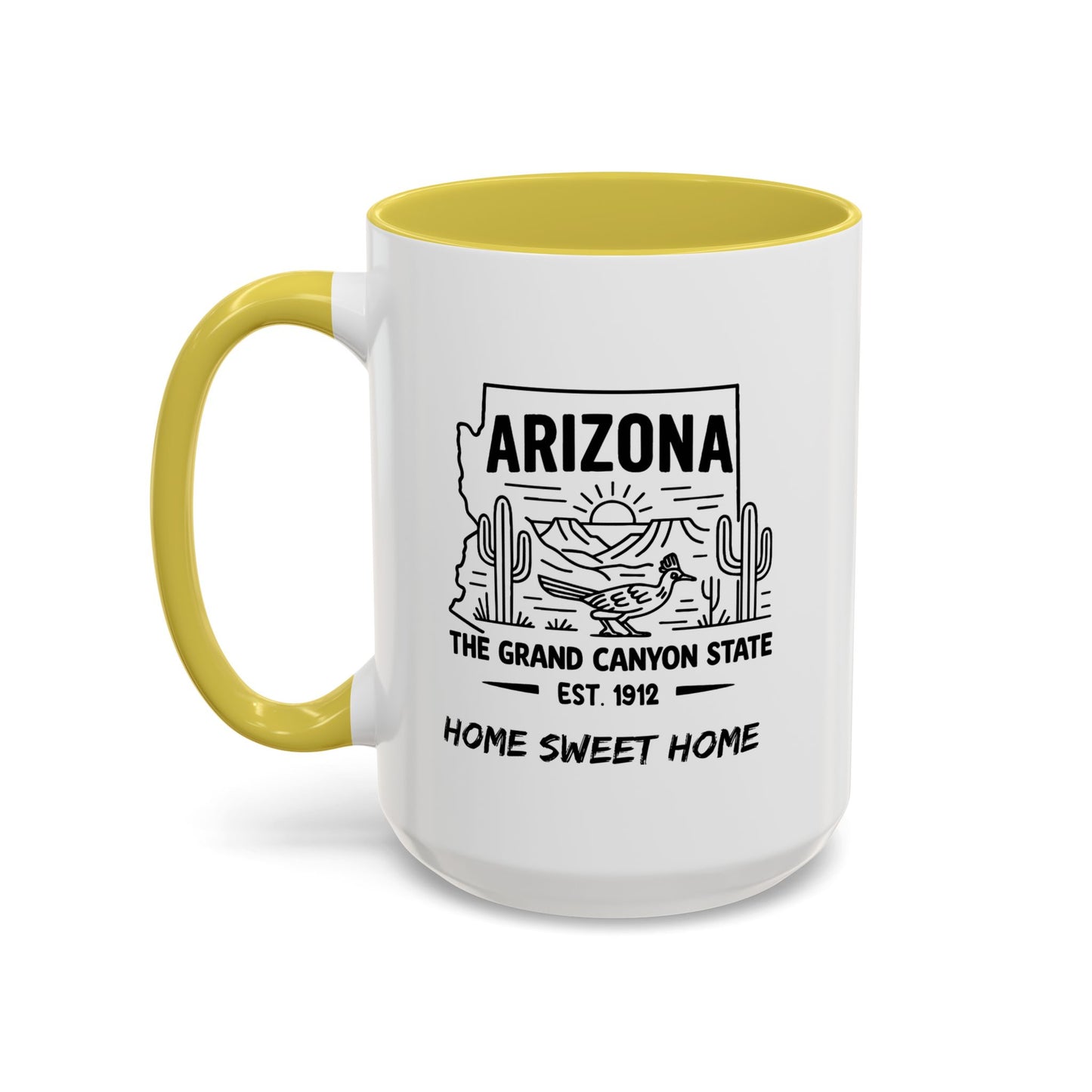 Arizona Home Sweet Home Mug State Pride Coffee Cup with Color Options Gift for Locals Travelers Housewarming Coffee Lover