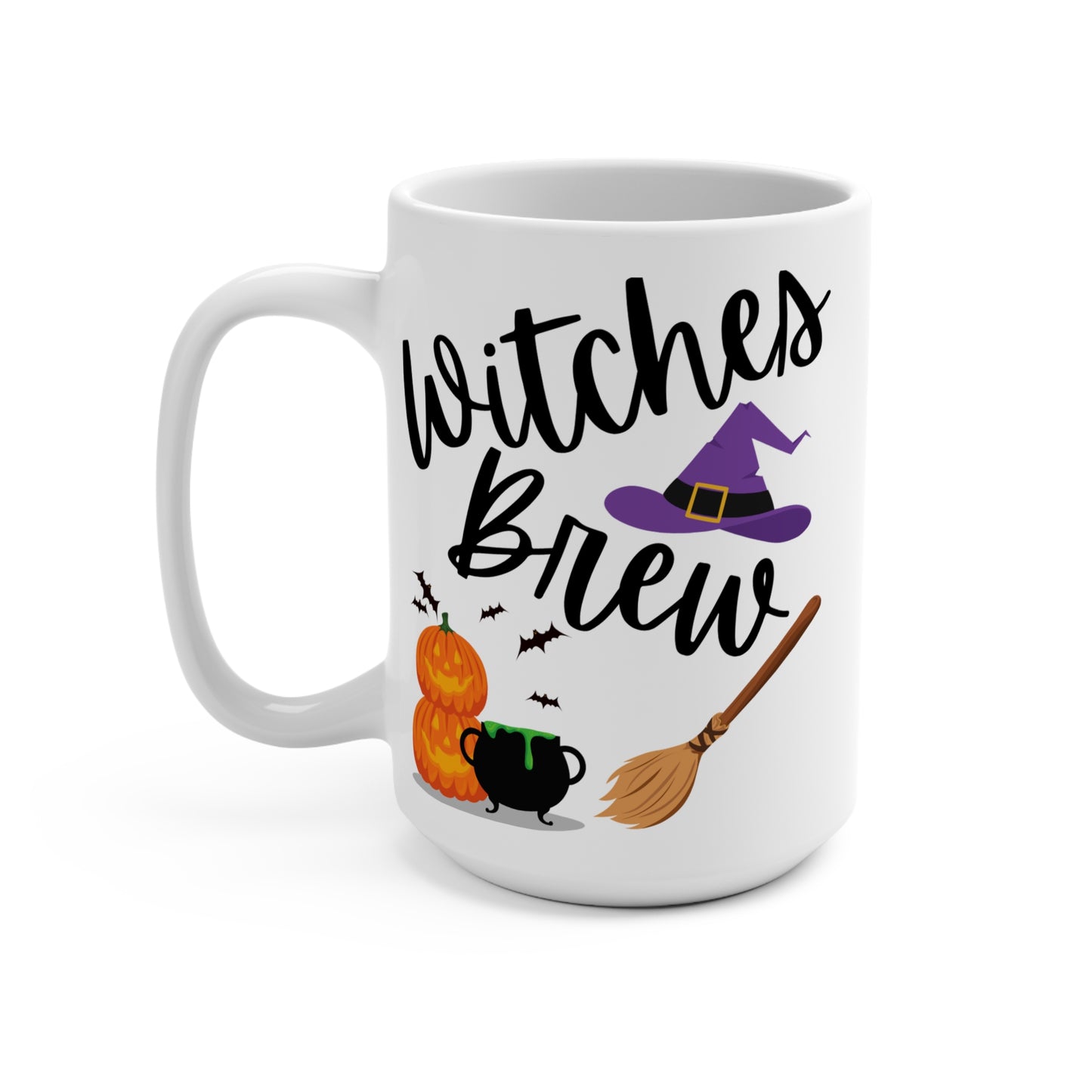 Witches Brew Mug Cute Halloween Coffee Cup Witchy Fall Gift for Spooky Season Lovers Magic Morning Tea or Potion Drinkers